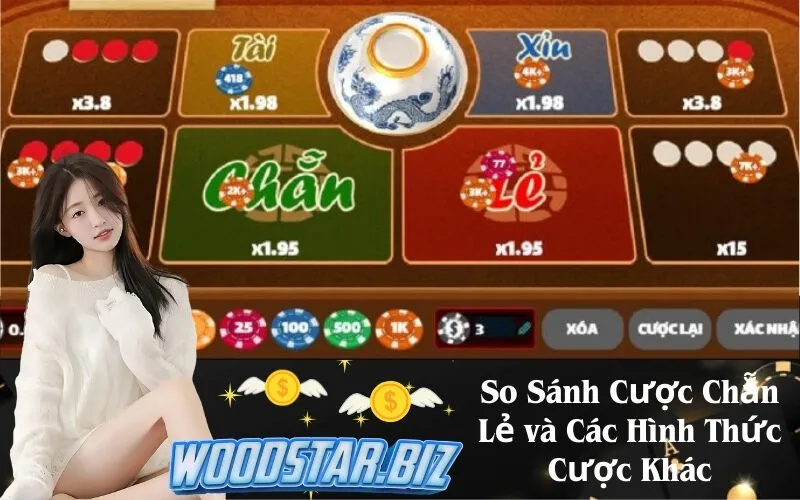 So Sánh Cược Chẵn Lẻ và Các Hình Thức Cược Khác