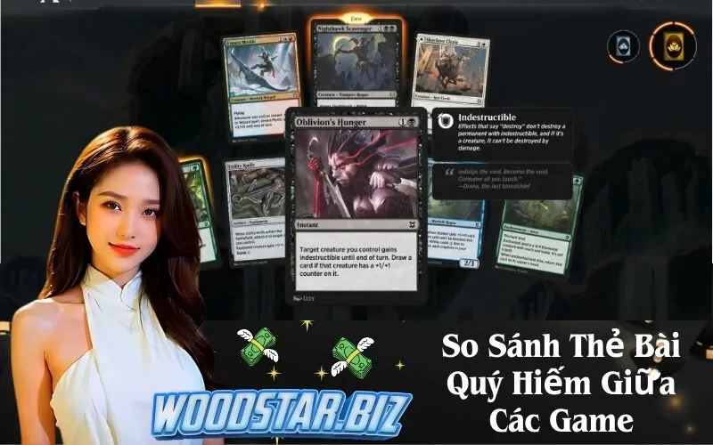 So Sánh Thẻ Bài Quý Hiếm Giữa Các Game