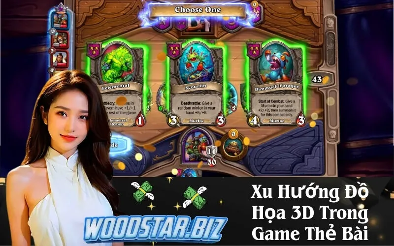 Xu Hướng Đồ Họa 3D Trong Game Thẻ Bài