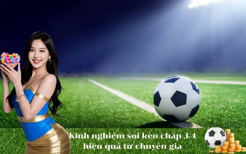 Kinh nghiệm soi kèo chấp 3/4 hiệu quả từ chuyên gia